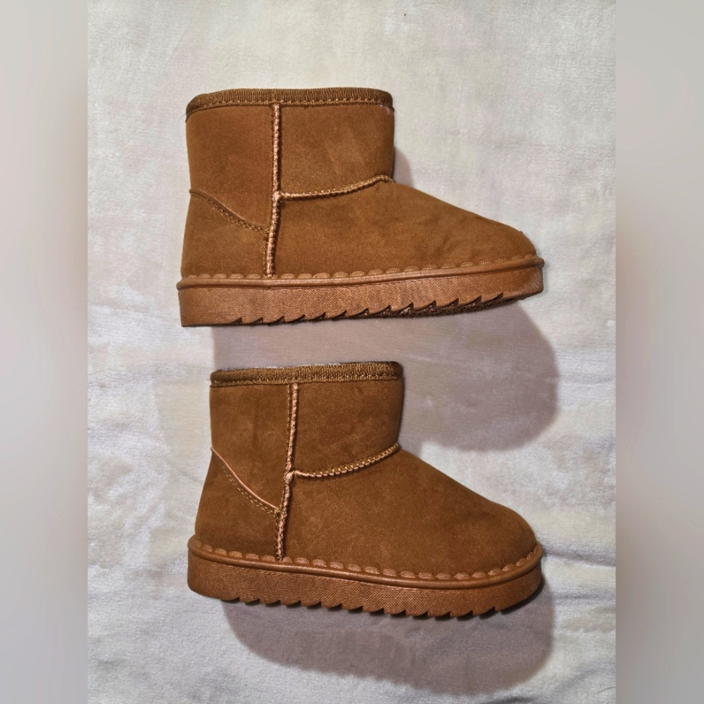 Brown Suede Ankle Boots